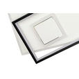 LED-DECKENLEUCHTE 70/30/6 cm   - Schwarz/Weiß, LIFESTYLE, Kunststoff/Metall (70/30/6cm) - Novel