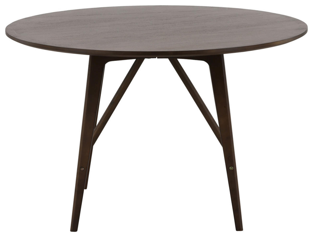 ESSTISCH in Holz, Holzwerkstoff 100/100/75 cm  - Dunkelbraun, Design, Holz/Holzwerkstoff (100/100/75cm) - Livetastic