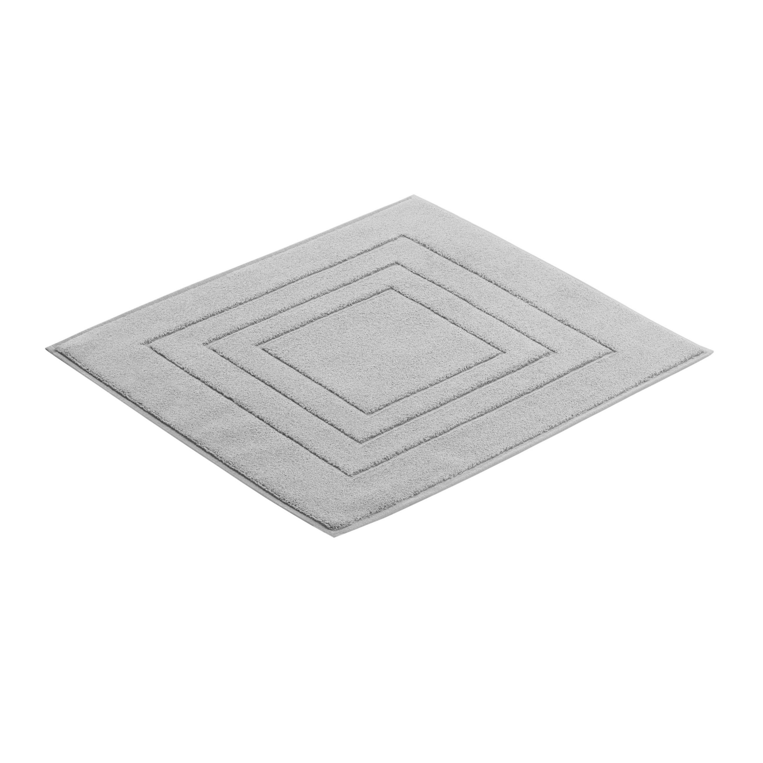 BADEMATTE Vossen Feeling NOS Vossen Teppich Alufarben 60/60 cm  - Alufarben, Basics, Textil (60/60cm) - Vossen