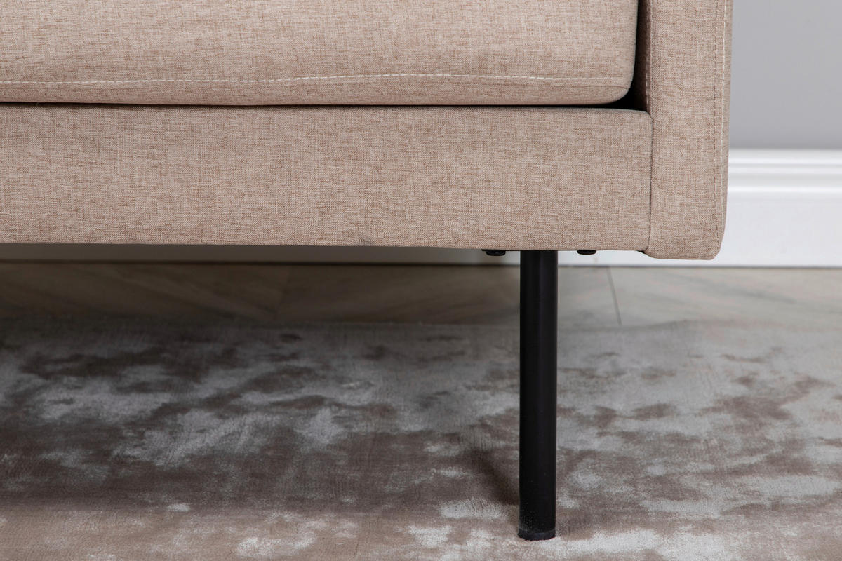 FÅTÖLJ i metall, textil  - Design, metall/textil (95/80/84cm) - Livetastic