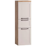 MIDISCHRANK 40/130/35 cm  - Kaschmir/Eiche Wotan, ROMANTIK / LANDHAUS, Holzwerkstoff/Kunststoff (40/130/35cm) - Xora