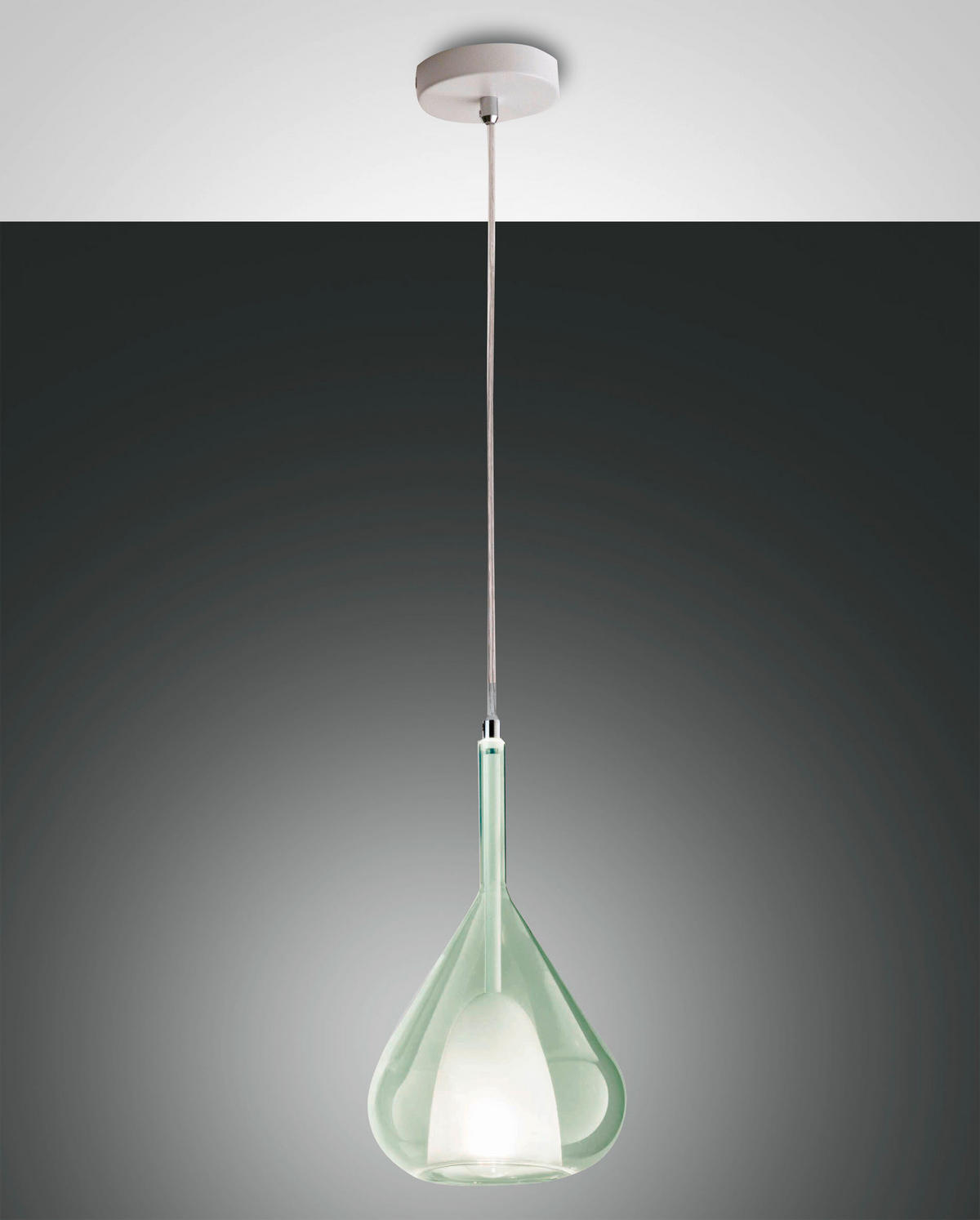 PENDELLEUCHTE Lila 20/200 cm   - Design, Glas (20/200cm) - Fabas Luce