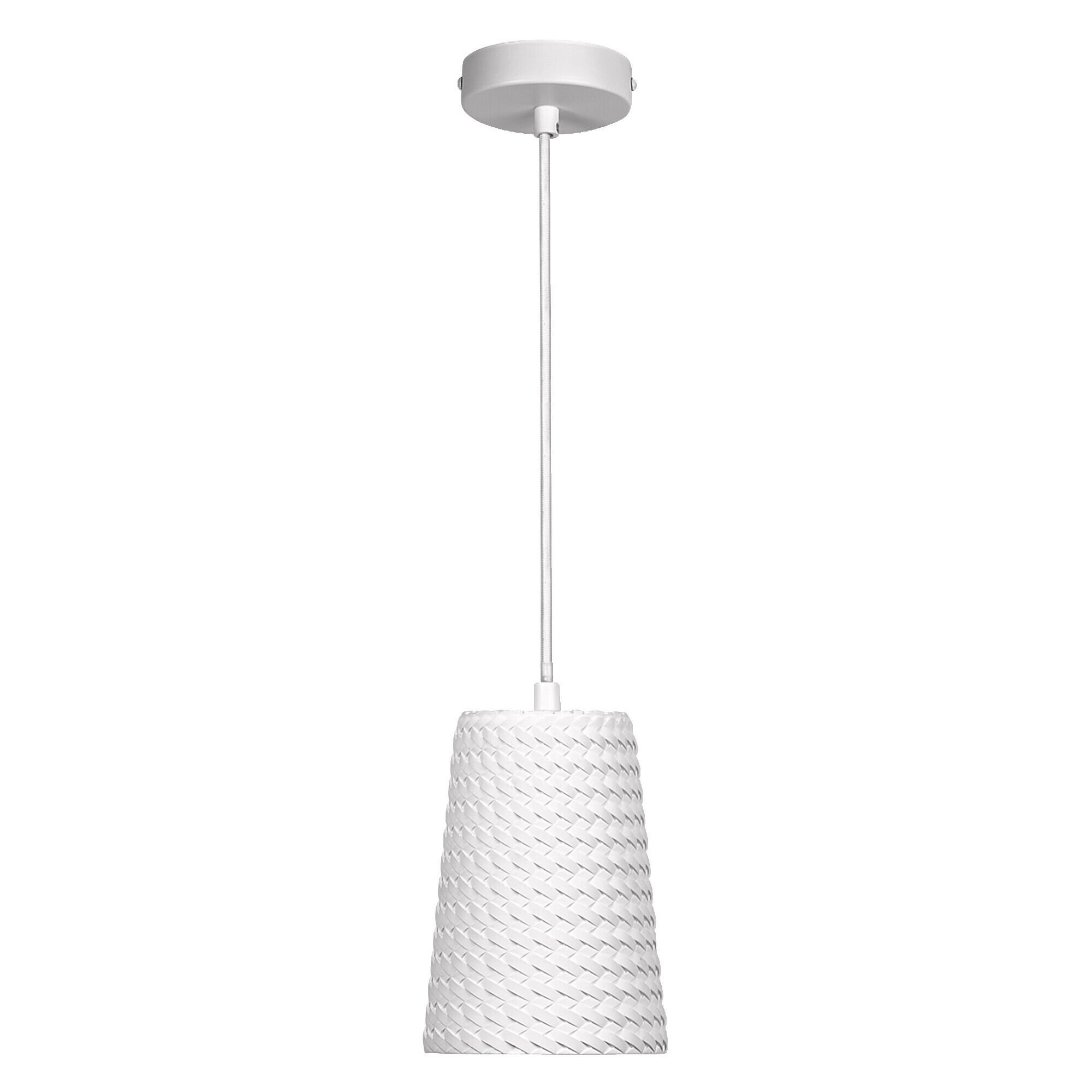 PENDELLEUCHTE 13,5/124 cm  - Weiß, Natur, Stein/Metall (13,5/124cm) - Ledvance