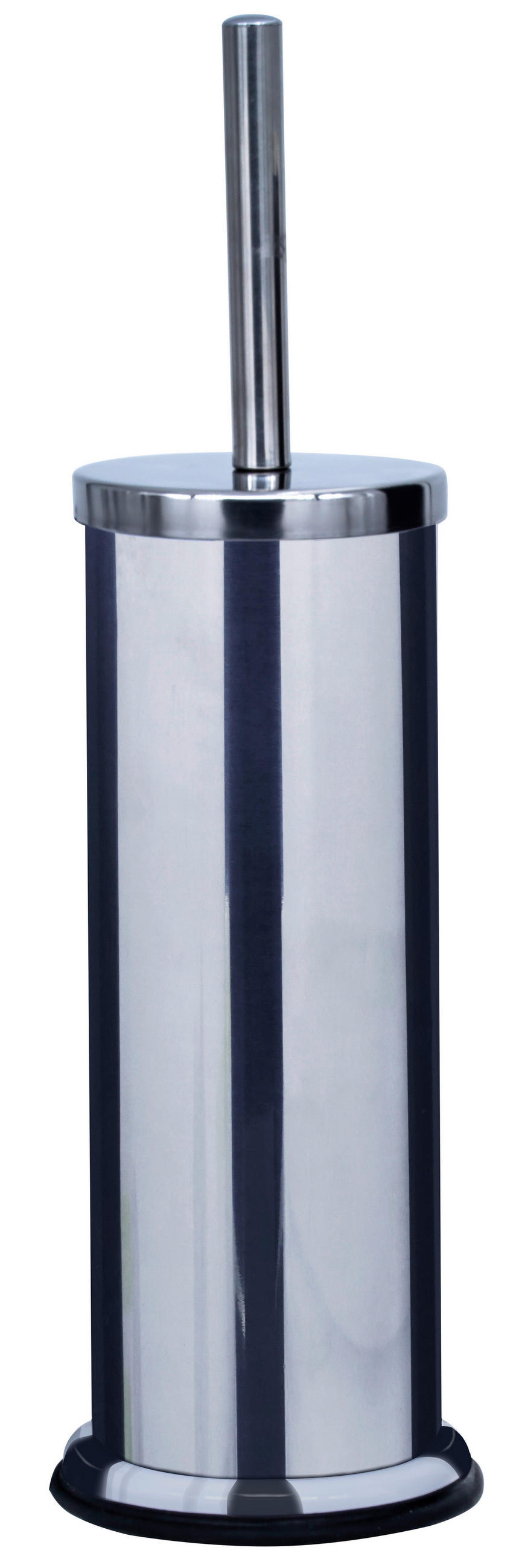WC-BÜRSTENGARNITUR in Metall  Kunststoff   - Chromfarben, Basics, Kunststoff/Metall (11,5/40/11,5cm) - Sadena