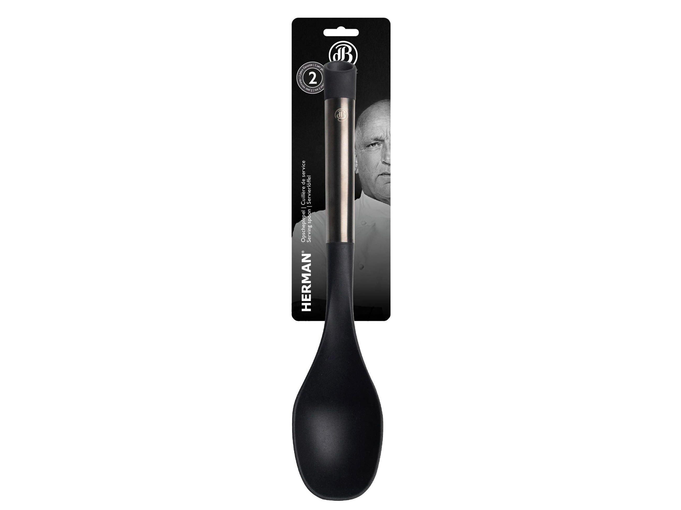 ŽLICA ZA SERVIRANJE - Basics, metal/plastika (35/7/4cm) - Gusta