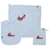 FROTTIERSET AUTO Hellblau  - Hellblau, Basics, Textil