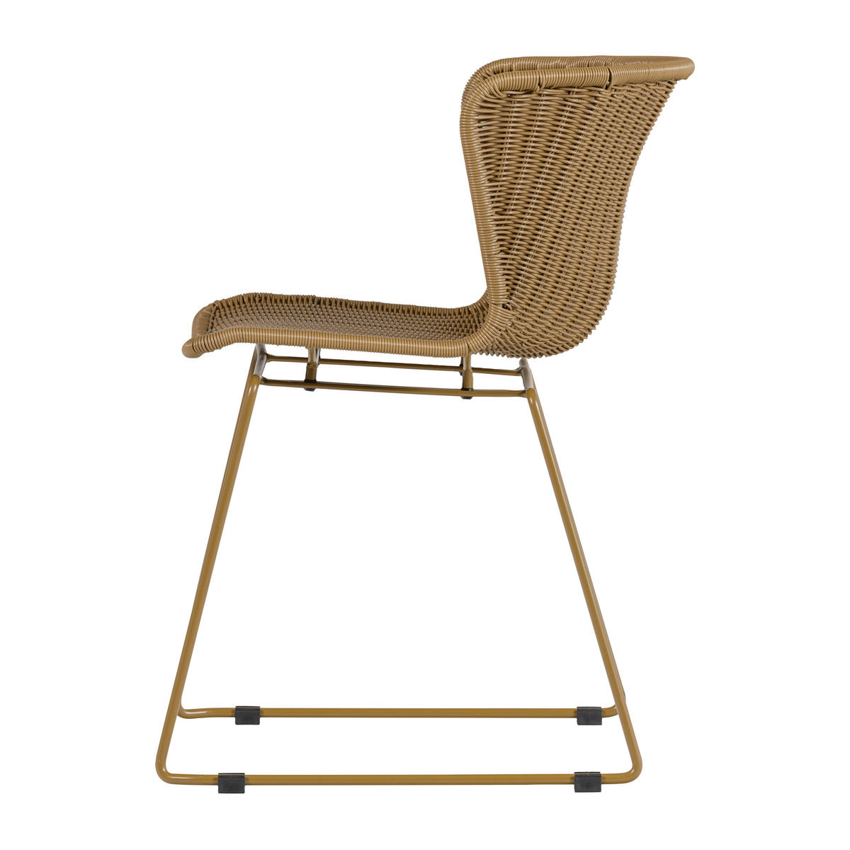 GARTENSTUHL-SET Metall, Kunststoff Naturfarben  - Naturfarben, MODERN, Kunststoff/Metall (55/78/54cm) - Livetastic
