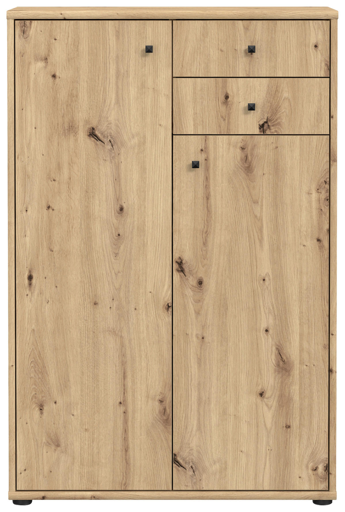 KOMMODE 73,7/111,1/34,8 cm  in Eiche Artisan  - Eiche Artisan, Design, Holzwerkstoff (73,7/111,1/34,8cm)