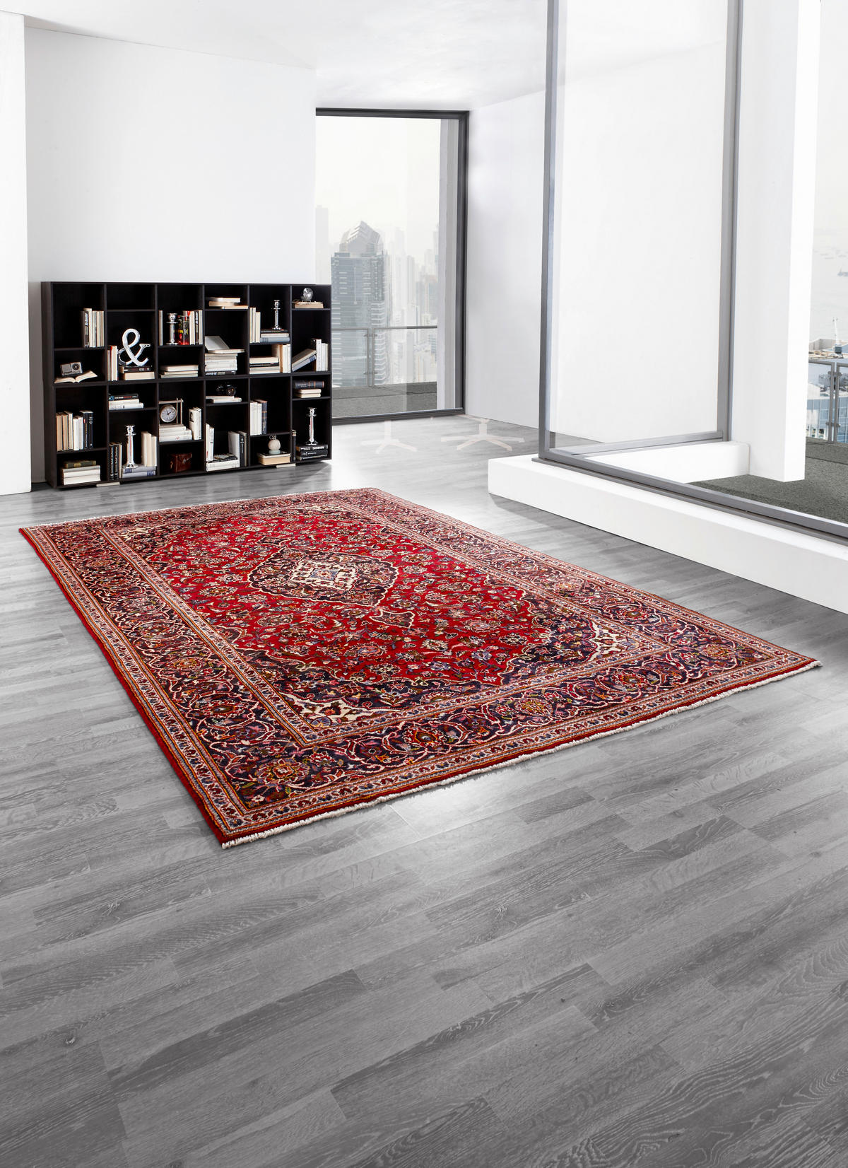 ORIENTTEPPICH 100/150 cm Keshan  - Rot, Lifestyle, Textil (100/150cm) - Cazaris