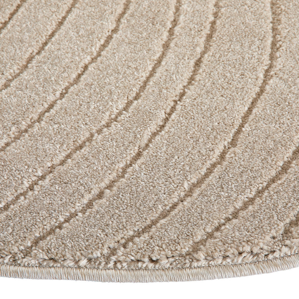 Thumbnail - Novel Webteppich, Beige, Textil, Uni, organisch, 160x230 cm, Bsci, Oeko-Tex® Standard 100, in verschiedenen Größen erhäl...