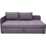 LIEGE  in Cord Lila  - Lila/Schwarz, Basics, Kunststoff/Textil (95/90/205cm) - Xora