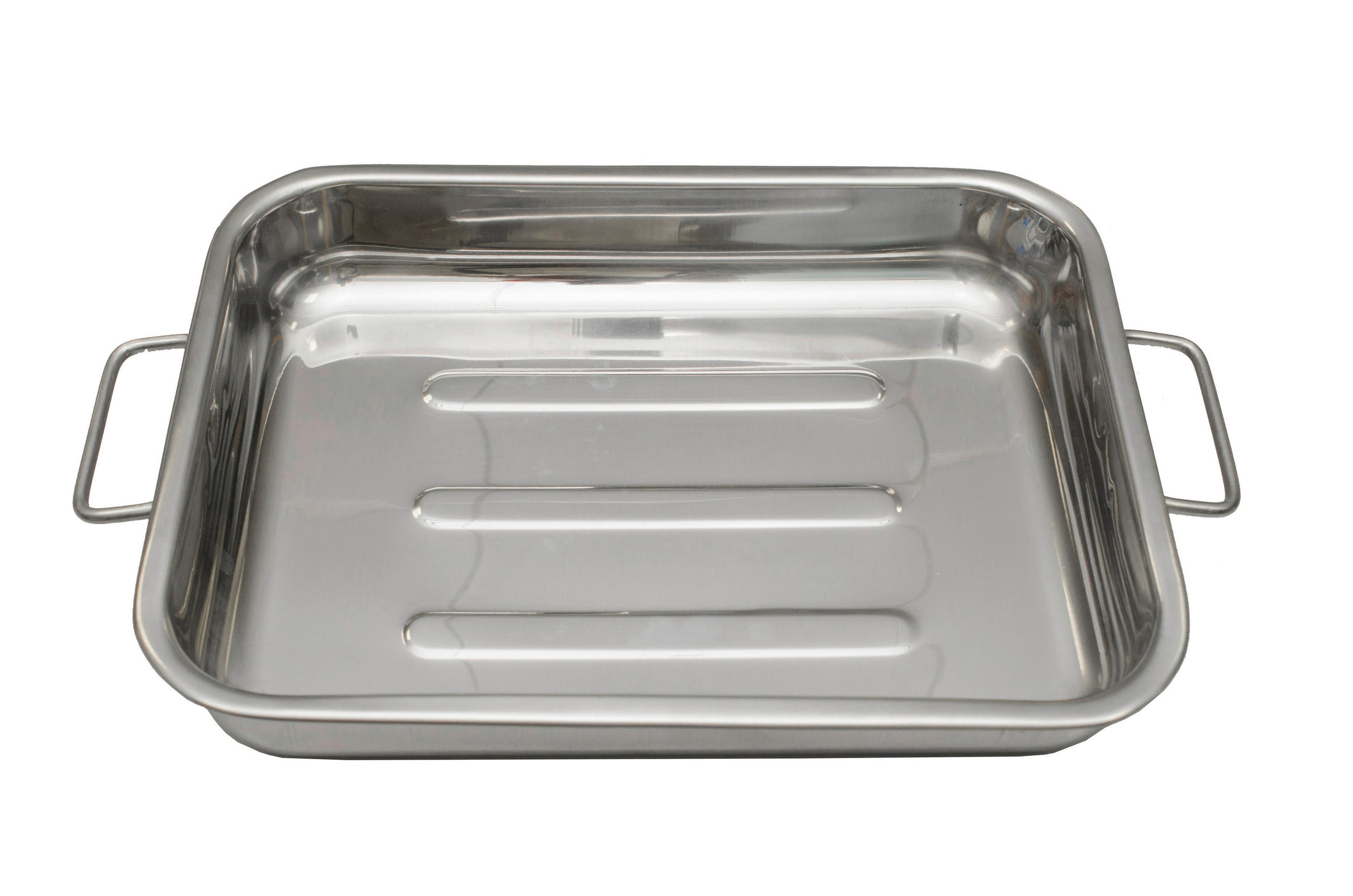 BRÄTER 32/24/5,5 cm - Edelstahlfarben, Basics, Metall (32/24/5,5cm) - moHA!