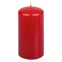 STUMPENKERZE  - Rostfarben, LIFESTYLE, Paraffin (5,7/11,0cm) - Steinhart