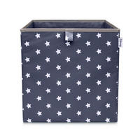 AUFBEWAHRUNGSBOX  - Dunkelblau, Basics, Kunststoff (33/33/33cm) - Lifeney