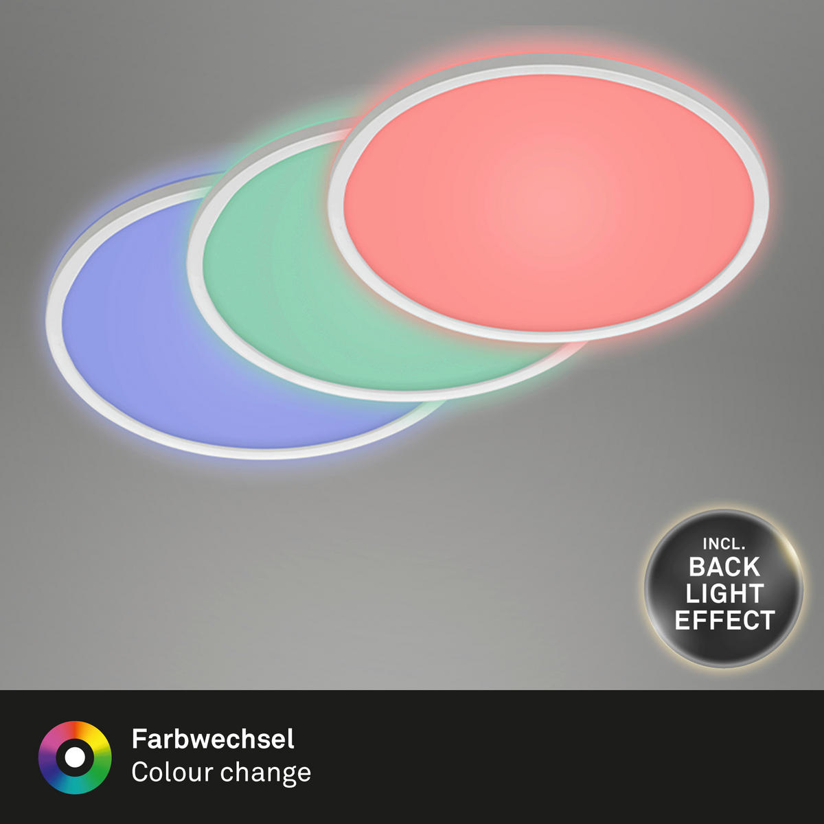 LED-PANEEL Slim 42/2,8 cm   - Weiß, Basics, Kunststoff (42/2,8cm)