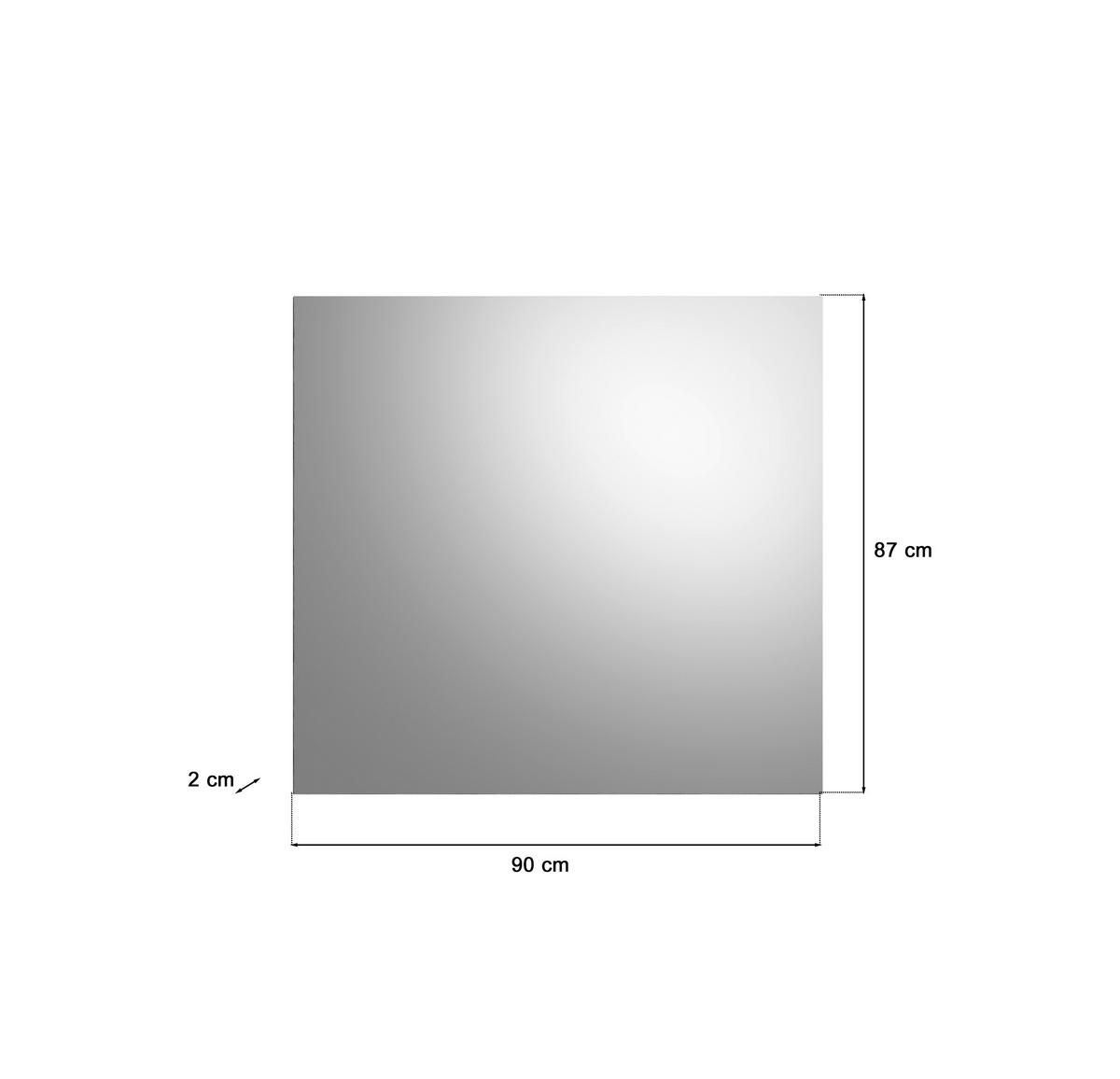 PREDSOBA srebrne barve, bela, temno siva - srebrne barve/temno siva, Design, steklo/leseni material (195/197/40cm) - MID.YOU