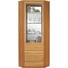 VITRINE in furniert, massiv Kernbuche Buchefarben - Buchefarben/Alufarben, KONVENTIONELL, Glas/Holz (71X71/218,7/40,1cm) - Invivus VITRINE in furniert, massiv Kernbuche Buchefarben - Buchefarben/Alufarben, KONVENTIONELL, Glas/Holz (71X71/218,7/40,1cm) - Invivus
