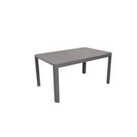 GARTENTISCH 149/97/75 cm Metall, Kunststoff quadratisch  - Anthrazit/Schwarz, Basics, Kunststoff/Metall (149/97/75cm) - Gardenson