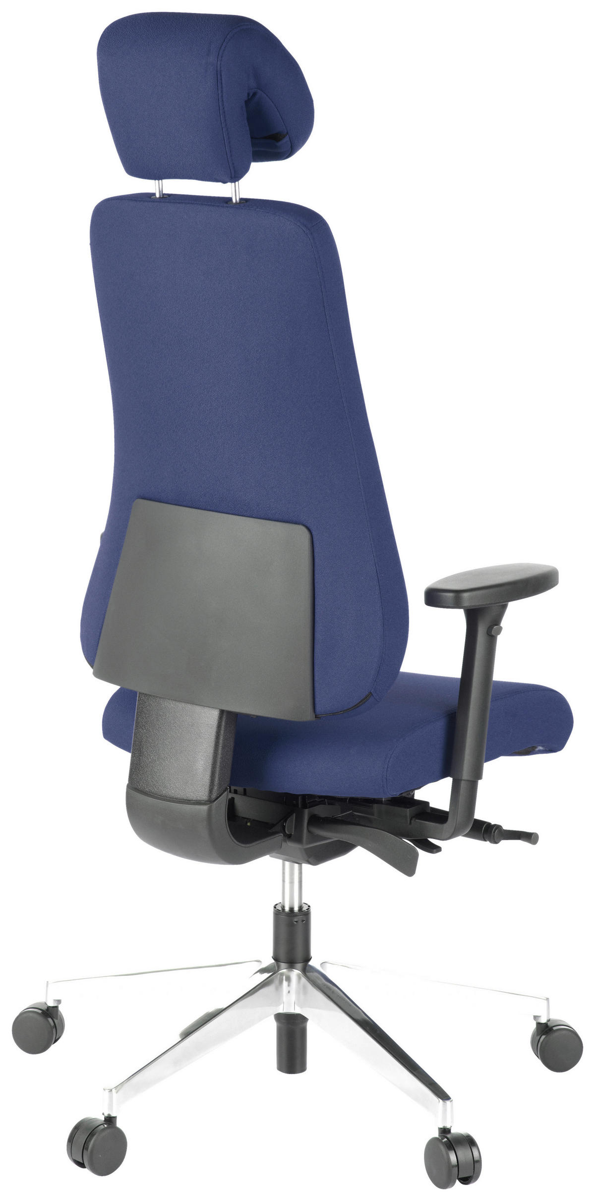 DREHSTUHL Flachgewebe Dunkelblau  - Dunkelblau, MODERN, Kunststoff/Textil (70/148/65cm) - MID.YOU