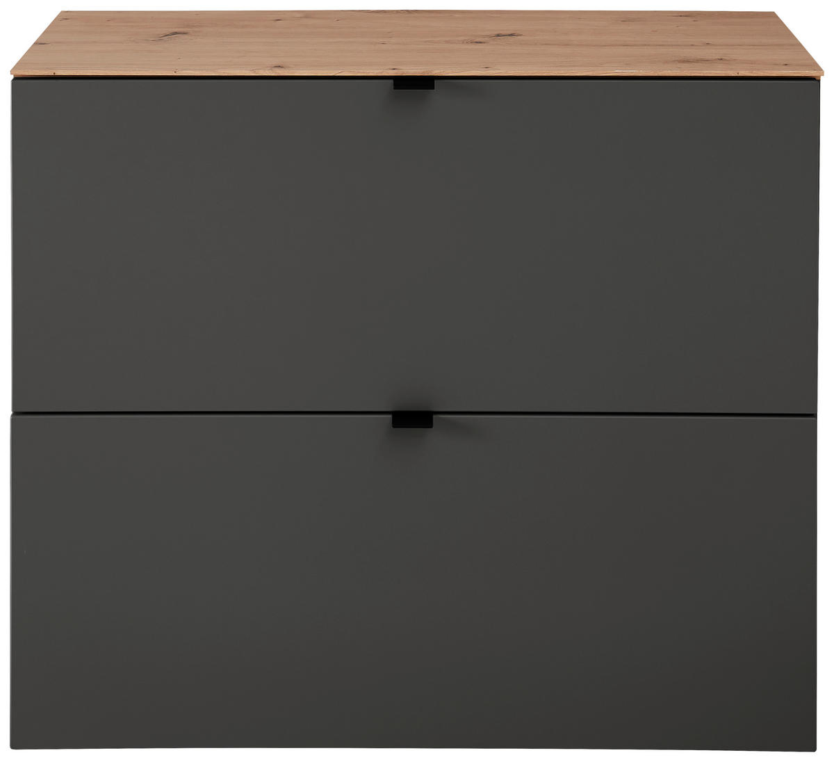 HÄNGESCHUHSCHRANK 100/84/37 cm  - Schwarz/Graphitfarben, MODERN, Holzwerkstoff/Metall (100/84/37cm) - Voleo