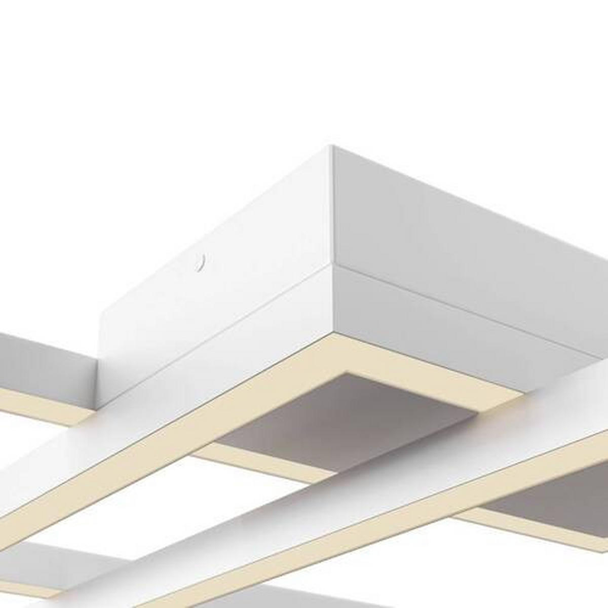 DECKENLEUCHTE 80 W    78/68/8 cm  - Weiss, Trend, Kunststoff/Metall (78/68/8cm) - MAYTONI