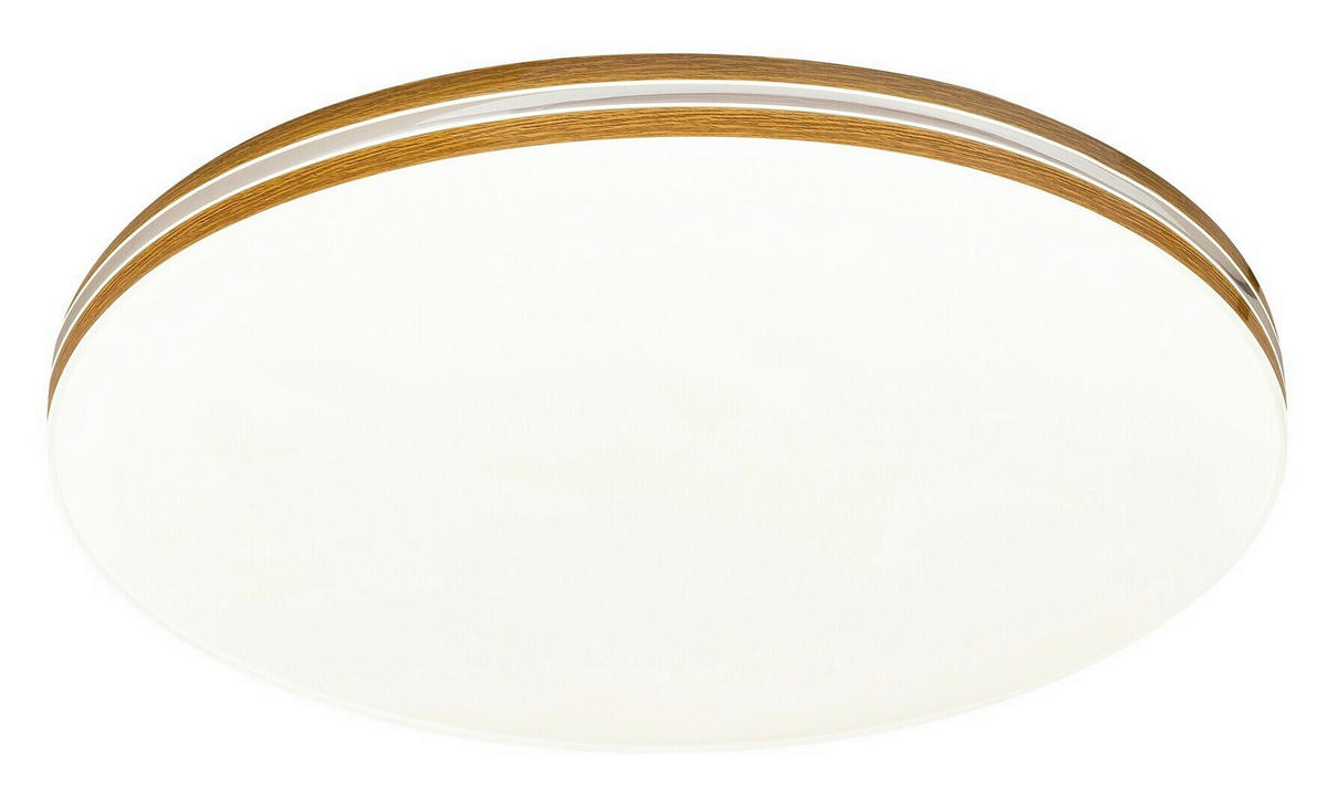 STROPNÍ LED SVÍTIDLO, 34/8/34 cm - Basics, kov/plast (34/8/34cm)