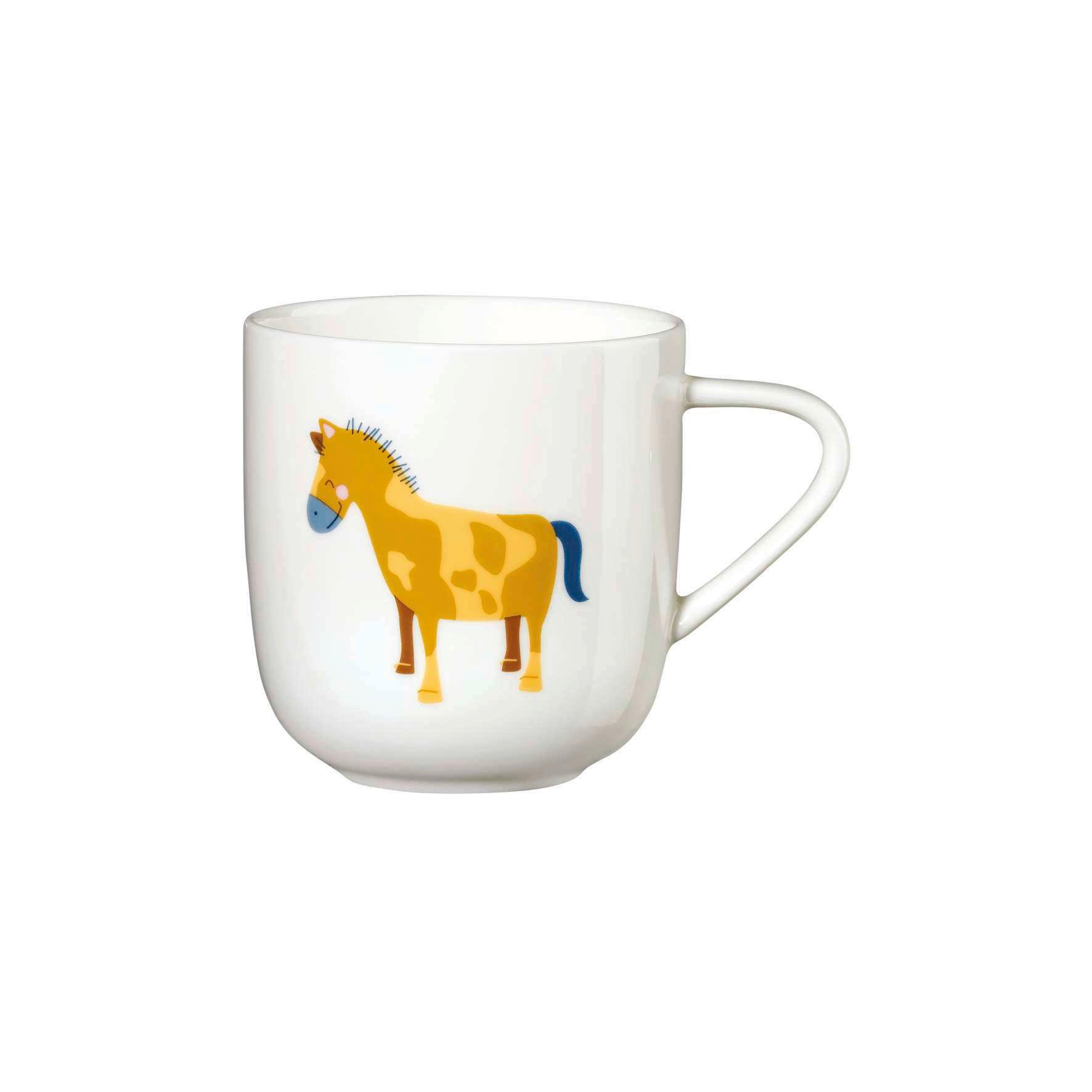 DETSKÁ ŠÁLKA jemný kostný porcelán (fine bone china) keramika  - biela, Basics, keramika (8/8,5cm) - ASA