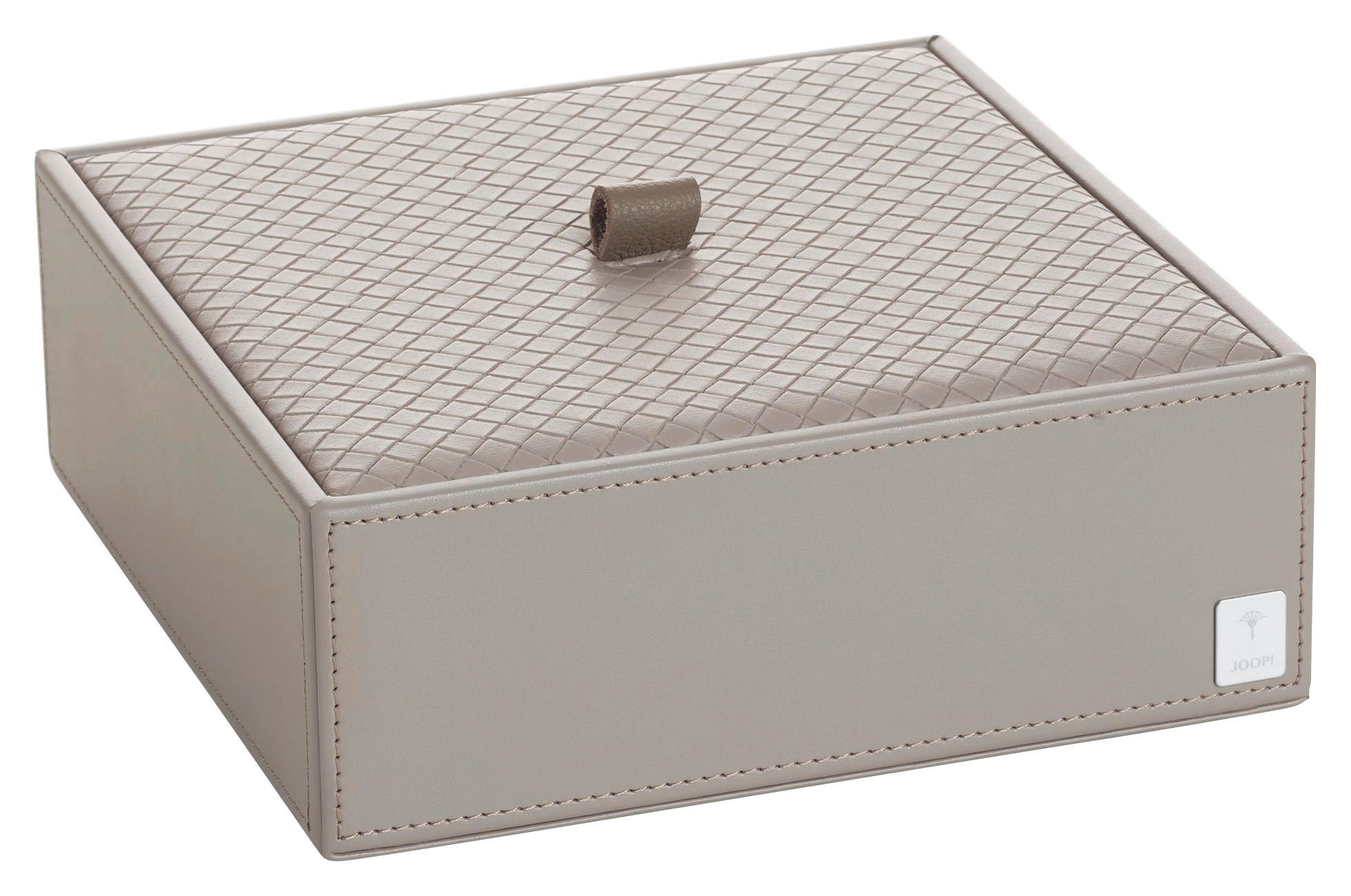 BOX MIT DECKEL - Beige, Design, Kunststoff (20,5/7,5/20,5cm) - Joop!