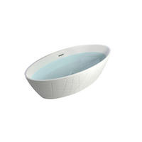 BADEWANNE freistehend  180/78/58 cm  - Weiß, KONVENTIONELL, Kunststoff (180/78/58cm) - Sanotechnik