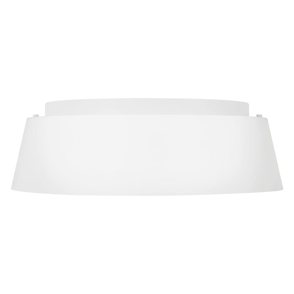 DECKENLEUCHTE Elstead Fe-Asher 36.8/11.9 cm   - Weiß, Basics, Glas/Metall (36.8/11.9cm) - Elstead Lighting