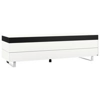 TV-ELEMENT - Chromfarben/Schwarz, MODERN, Glas/Holzwerkstoff (175,5/50,5/57,0cm) - Musterring