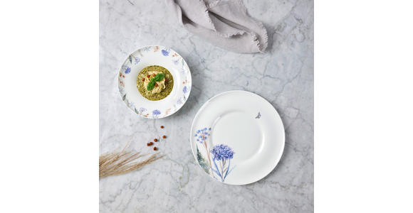 TAFELSERVICE Fiore 12-teilig  - Multicolor, Trend, Keramik - Novel