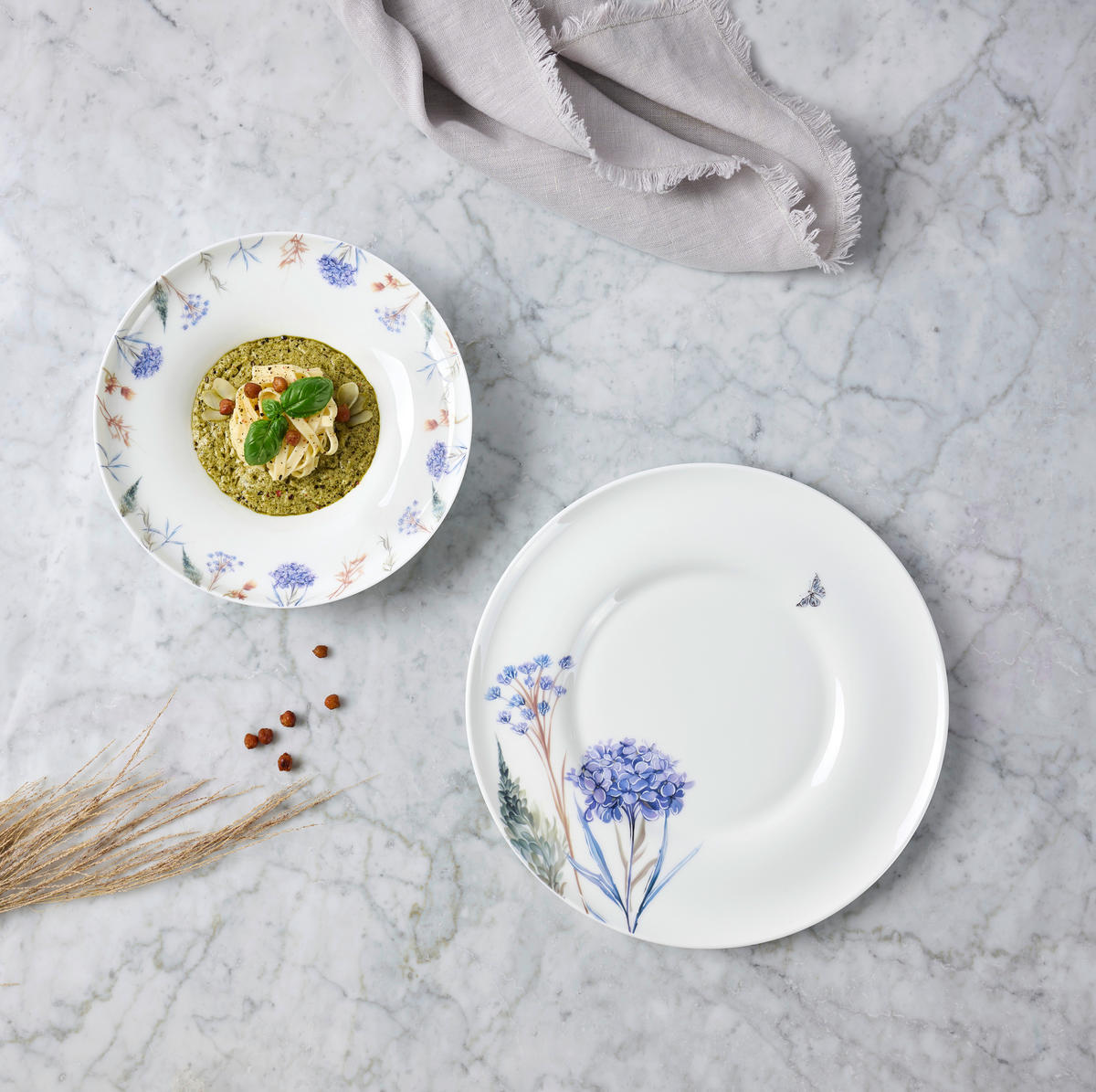 SERVIS ZA JELO   12-dijelni    Fiore  - višebojno, Trend, keramika - Novel