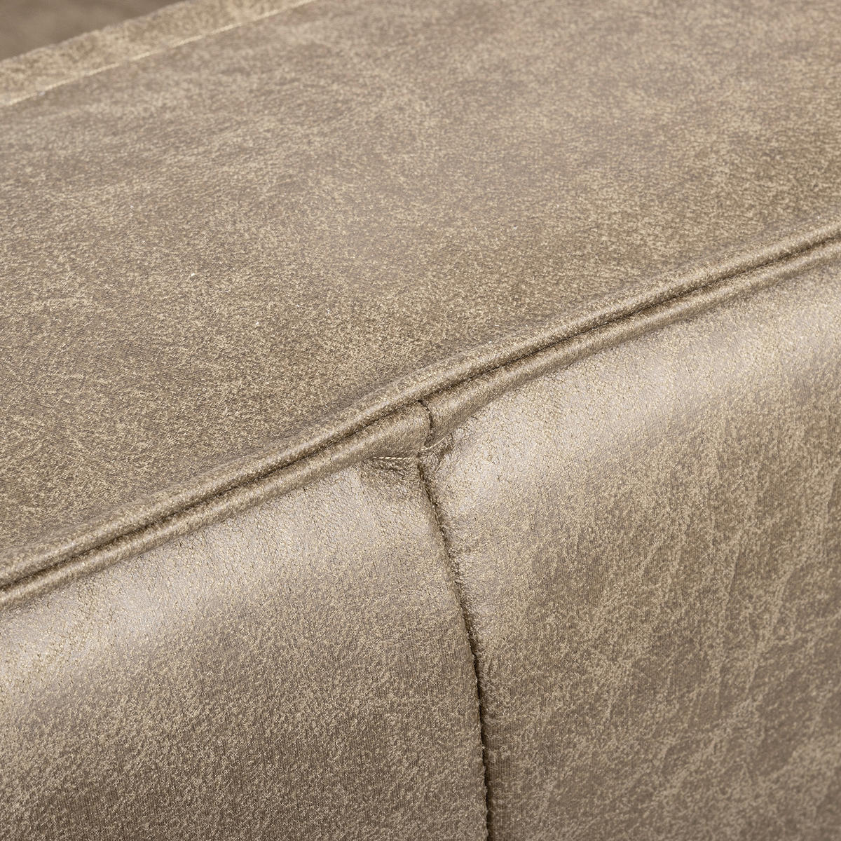 ECKSOFA Hellgrau Echtleder Lederlook Bettkasten, Schlaffunktion, Rücken echt  - Hellgrau/Schwarz, Design, Leder/Textil (166/238cm) - Livetastic