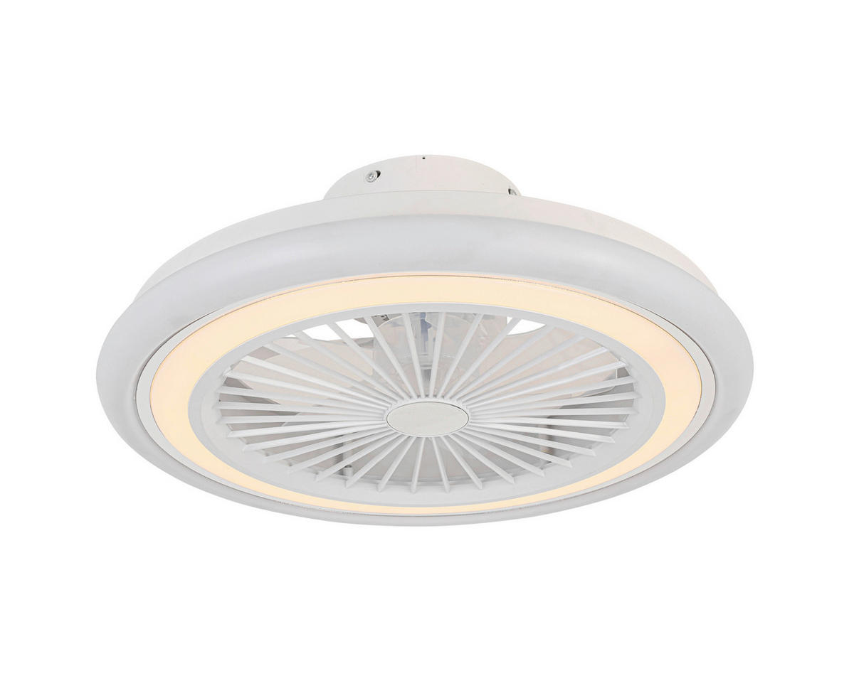 PLAFONSKI VENTILATOR   - providno/boja hroma, Osnovno, plastika (49/19cm) - Mican