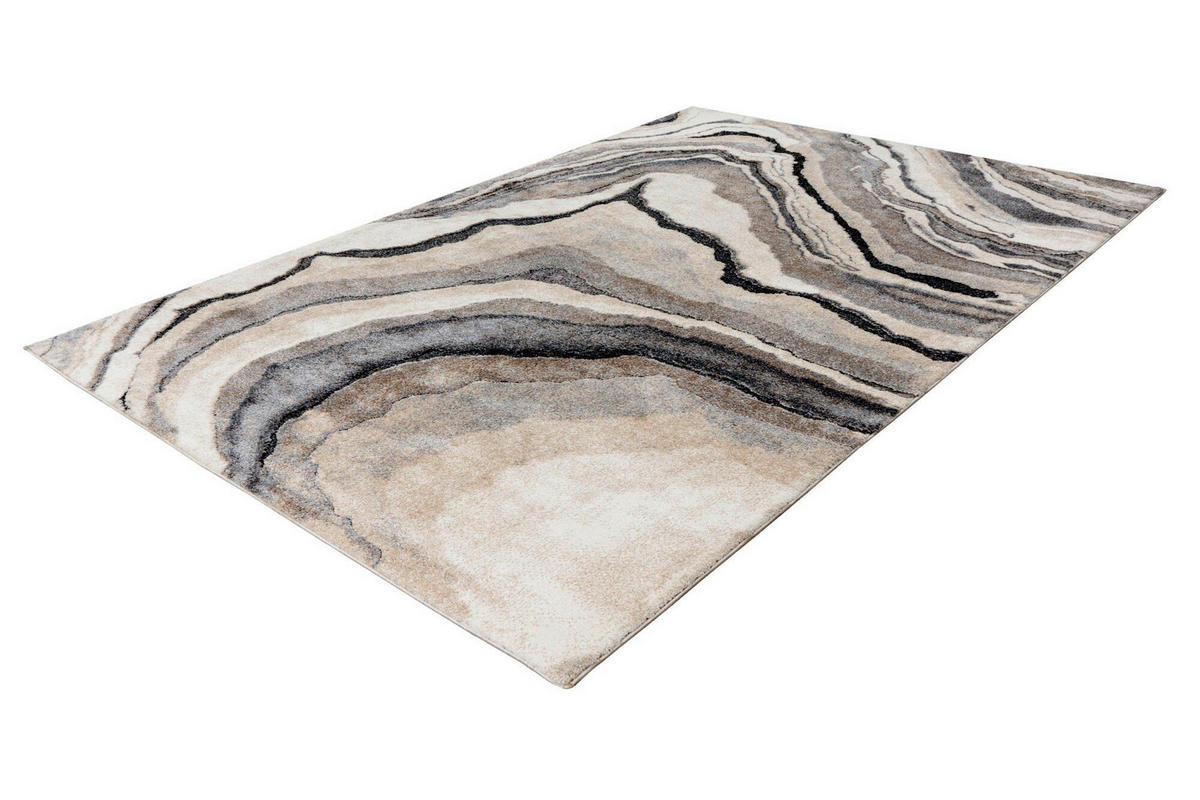 FLACHWEBETEPPICH 140/200 cm Grau rechteckig  - Grau, Basics, Textil (140/200cm) - Kayoom