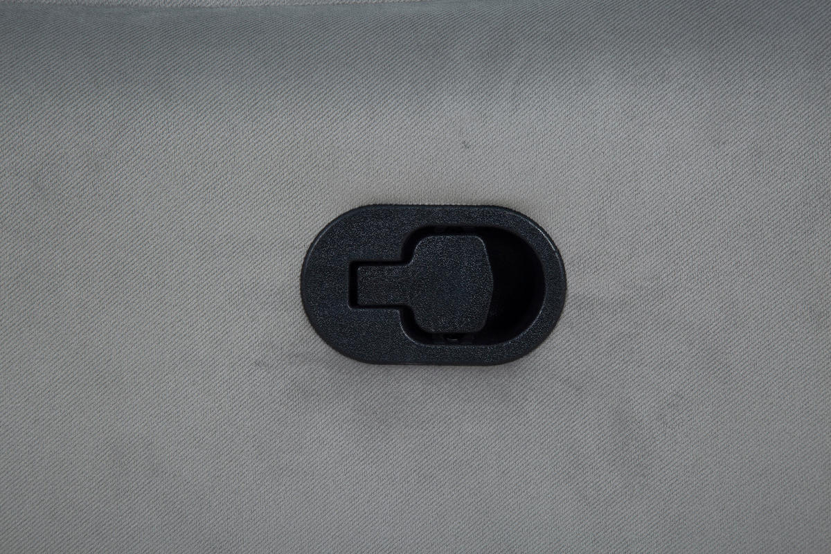 SEDACIA ZOSTAVA, textil, tmavosivá - tmavosivá, Konventionell, kov/textil (72/102/88cm) - P & B