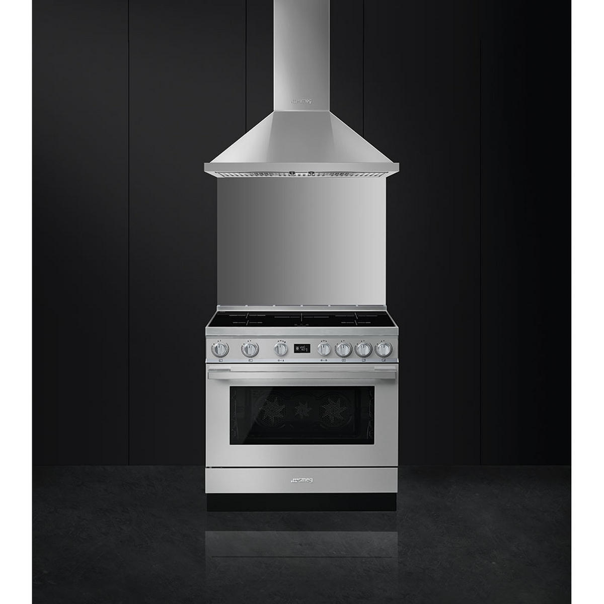 HERD CPF9IPX  - Edelstahlfarben, Basics, Glas/Metall (90/90/60cm) - SMEG