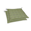 GARTENSITZKISSENSET Raute  - Grün, Basics, Textil (45/5/47cm)
