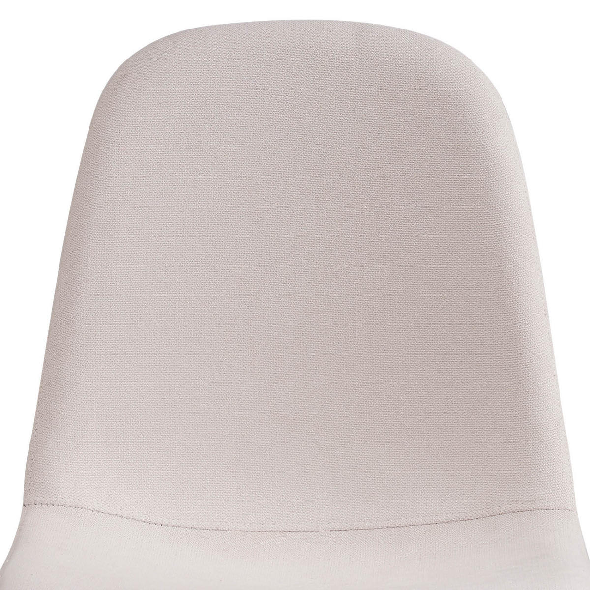 ŽIDLE, krémová - černá/krémová, Basics, kov/textil (43/85/54cm) - P & B