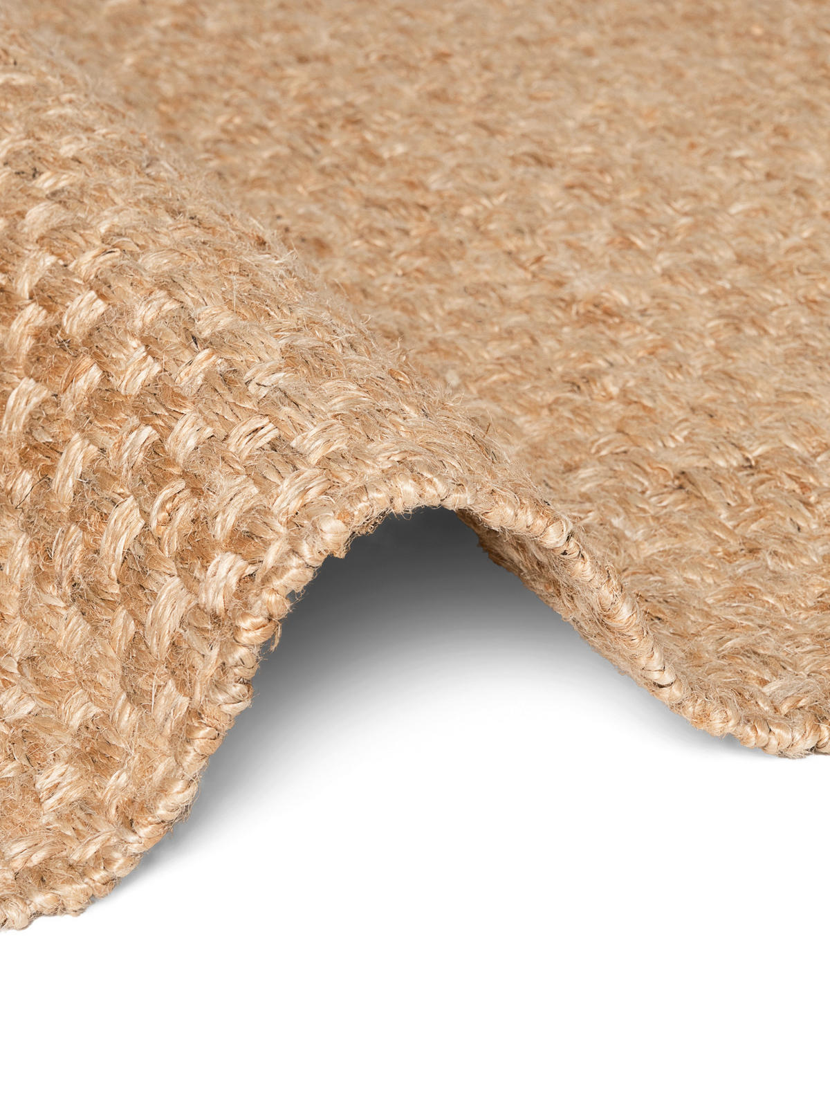 JUTETEPPICH 80/200 cm Handloom 1.0 Goldbraun  - Goldbraun, Basics, Textil (80/200cm) - Hanse Home