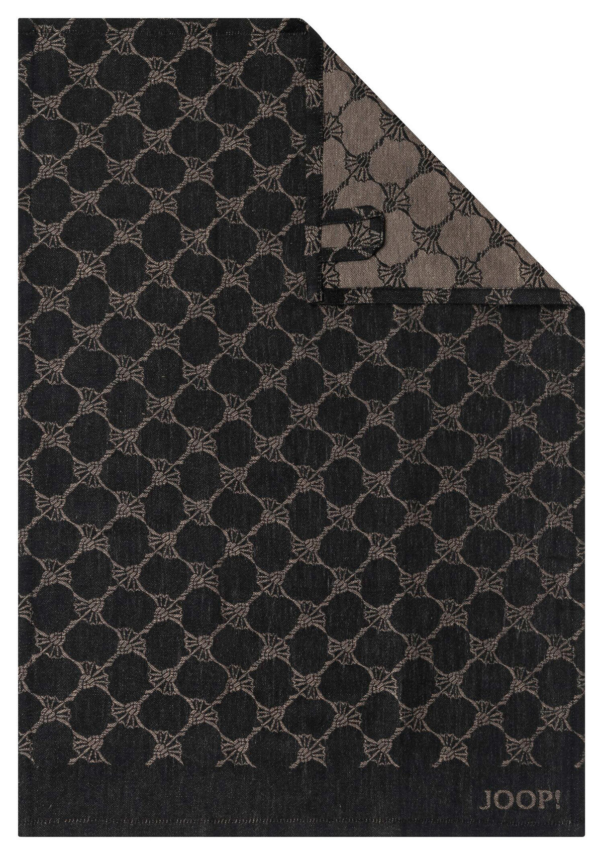 GESCHIRRTUCH Schwarz  - Schwarz, Basics, Textil (50/70cm) - Joop!
