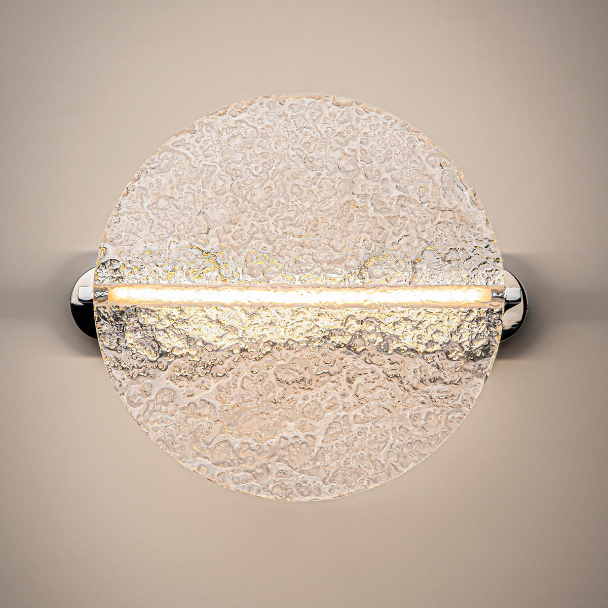 WANDLEUCHTE Mangata 25/- cm  - Chromfarben, Design, Metall (25/-cm) - MAYTONI