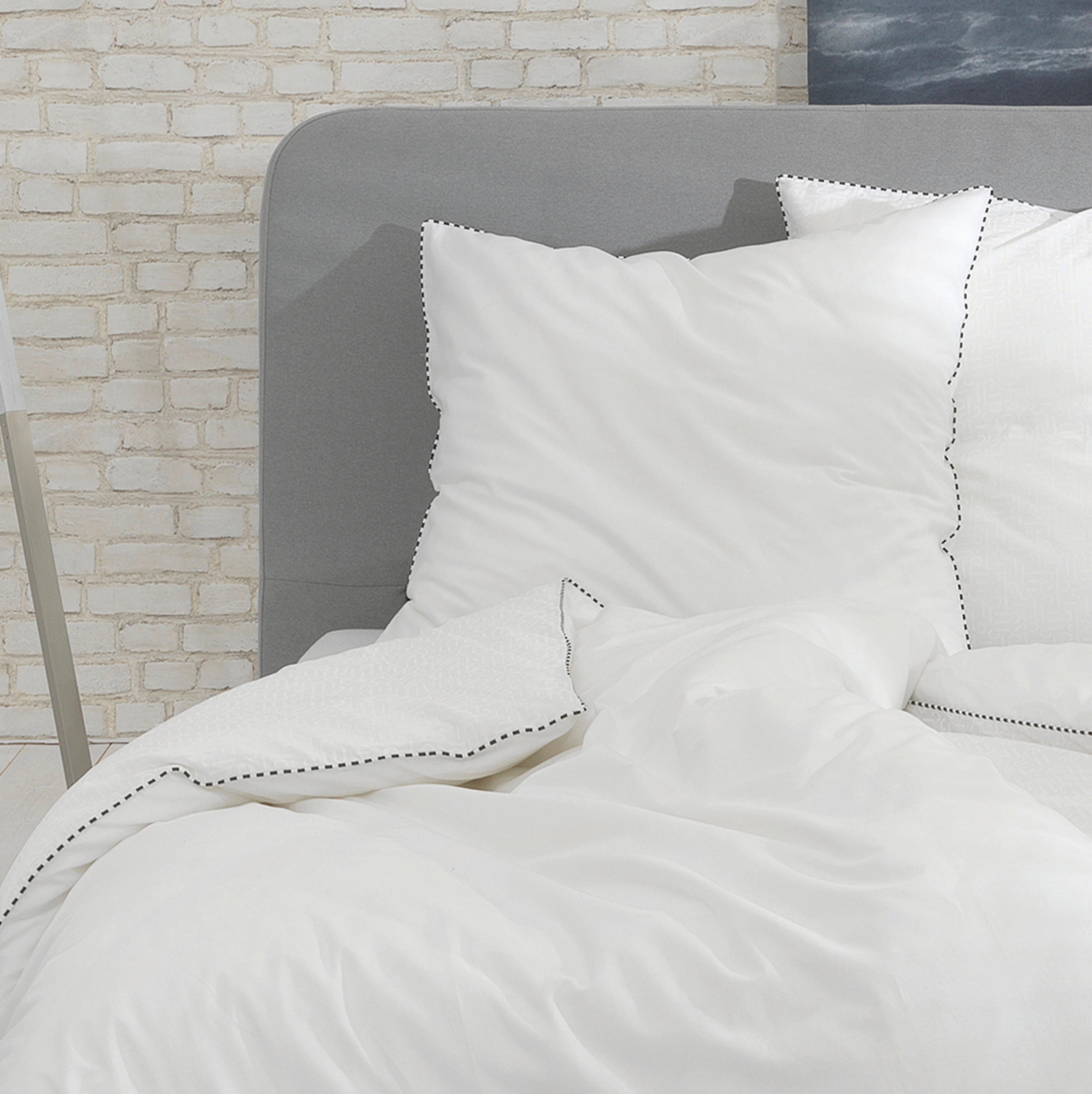WENDEBETTWÄSCHE Scatter-B Renforcé - Weiß, Basics, Textil (155/220cm) - Esprit