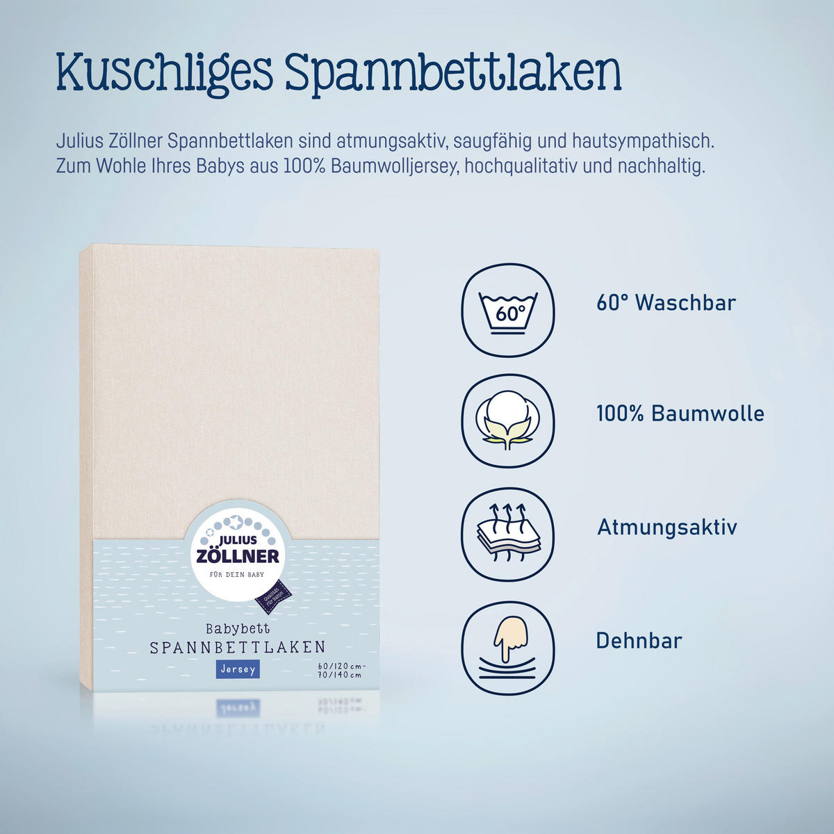 MATRATZENBEZUG - Basics, Textil (90/40/0,5cm) - Zöllner