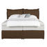 BOXSPRINGBETT in Braun, Beige - Beige/Schwarz, KONVENTIONELL, Kunststoff/Textil (140/200cm) - Welnova BOXSPRINGBETT in Braun, Beige - Beige/Schwarz, KONVENTIONELL, Kunststoff/Textil (140/200cm) - Welnova