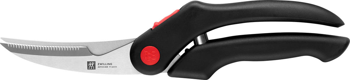 GEFLÜGELSCHERE - Schwarz, Design, Kunststoff/Metall (25cm) - Zwilling