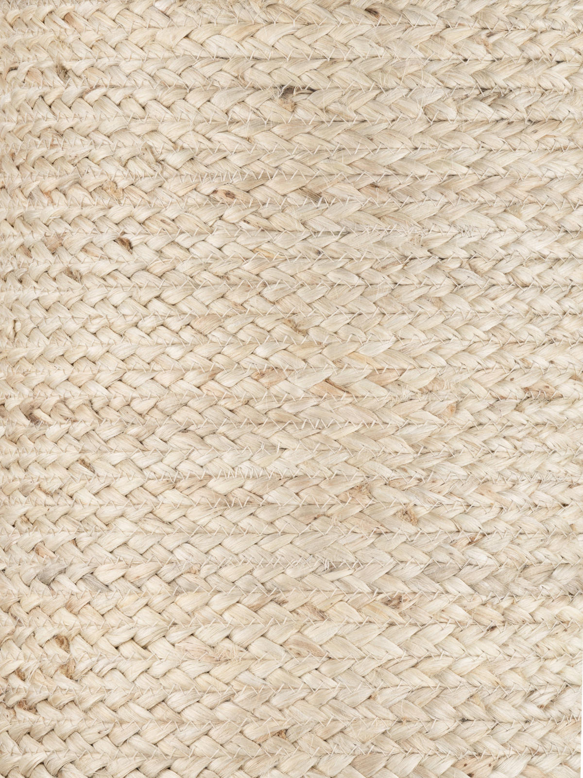 POUF Struktur Uni 40/40/40 cm  - Creme, Basics, Textil (40/40/40cm)