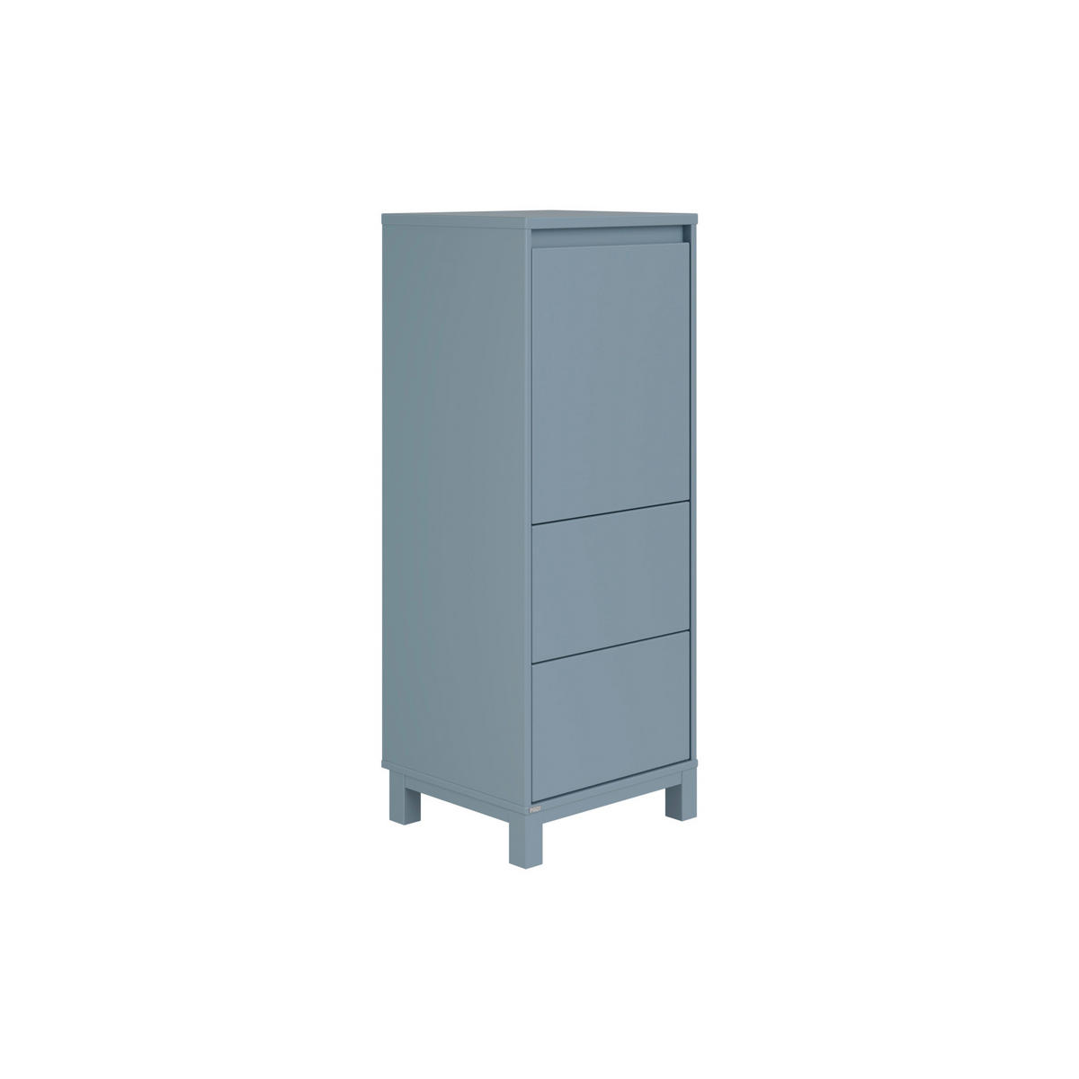 HIGHBOARD Olli Highboard 1T2S  in  - Blau, Basics, Holzwerkstoff (48,4/119,7/40,1cm) - Paidi