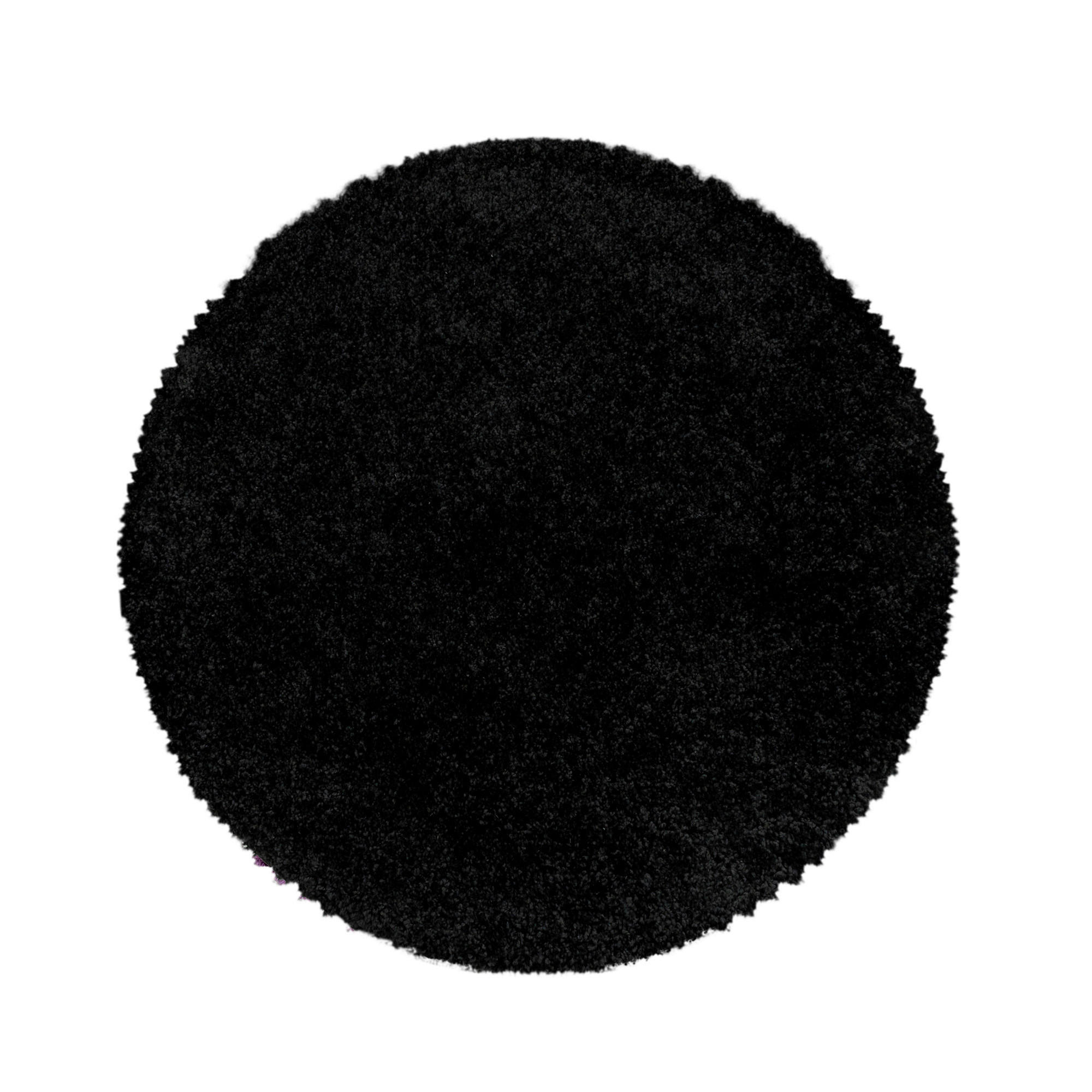 HOCHFLORTEPPICH gewebt Schwarz - Schwarz, Basics, Textil (120cm) - Novel
